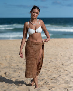 Hand-made crochet sarong