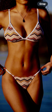Brazilian bikini bottom in multi mesh