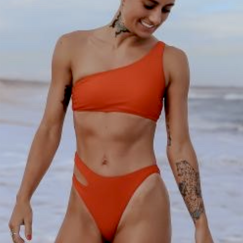 Bindi design Red Monokini