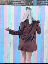 Ladies Brown Velvet  Blazer /Jacket