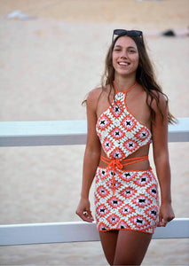 Hand made crochet dress