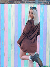 Ladies Brown Velvet  Blazer /Jacket