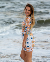 Hand-made crochet mini dress